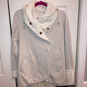 🍋LULULEMON🍋 Heather Gray Lined Jacket